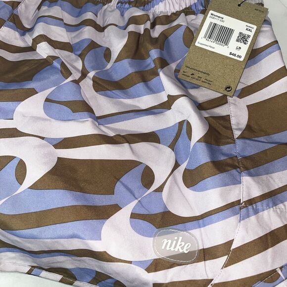 Nike Women’s Dri-FIT Icon Clash Tempo Luxe Running Shorts XXL - Picture 6 of 6